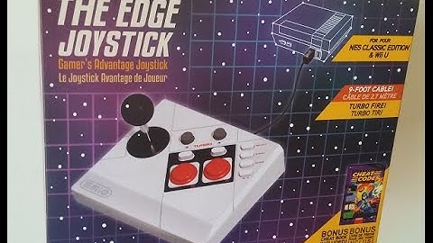 EMiO The Edge Joystick Works on the NES!