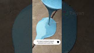 This liquid marble paint is much more cost-effective than tiles#qualityflooring #construction