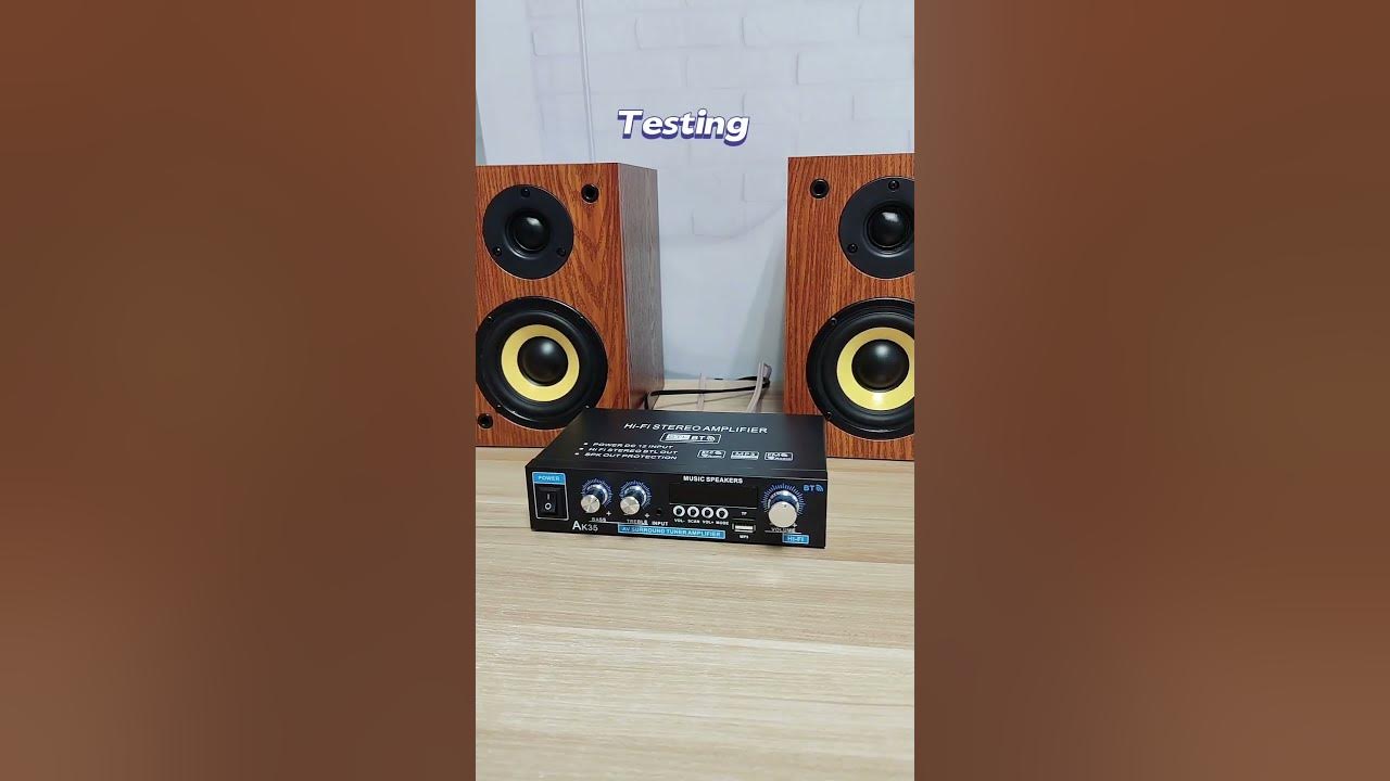 Woopker AK35 Bluetooth Amplifier Stereo 2.0 Channel Max 800W #Woopker  #ak35 #audioamplifier #hifi