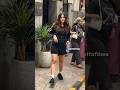 Mrunal Thakur 🔥✨ Spotted at Bandra in Beautiful 😻 Black 🖤 Half outfit #mrunalthakur #deltafilms