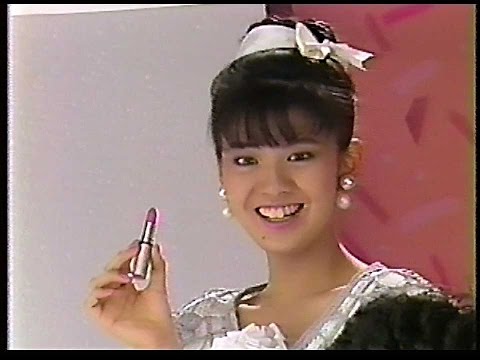 CM　カネボウ化粧品　フィットネット口紅　1988年