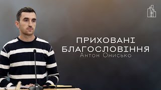 Приховані благословіння | Антон Онисько