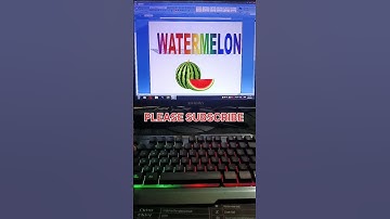 Watermelon🍉 Symbol in Ms Word 😱#computerknowledge #shorts #trendingshorts #mswordshortcutkeys #short