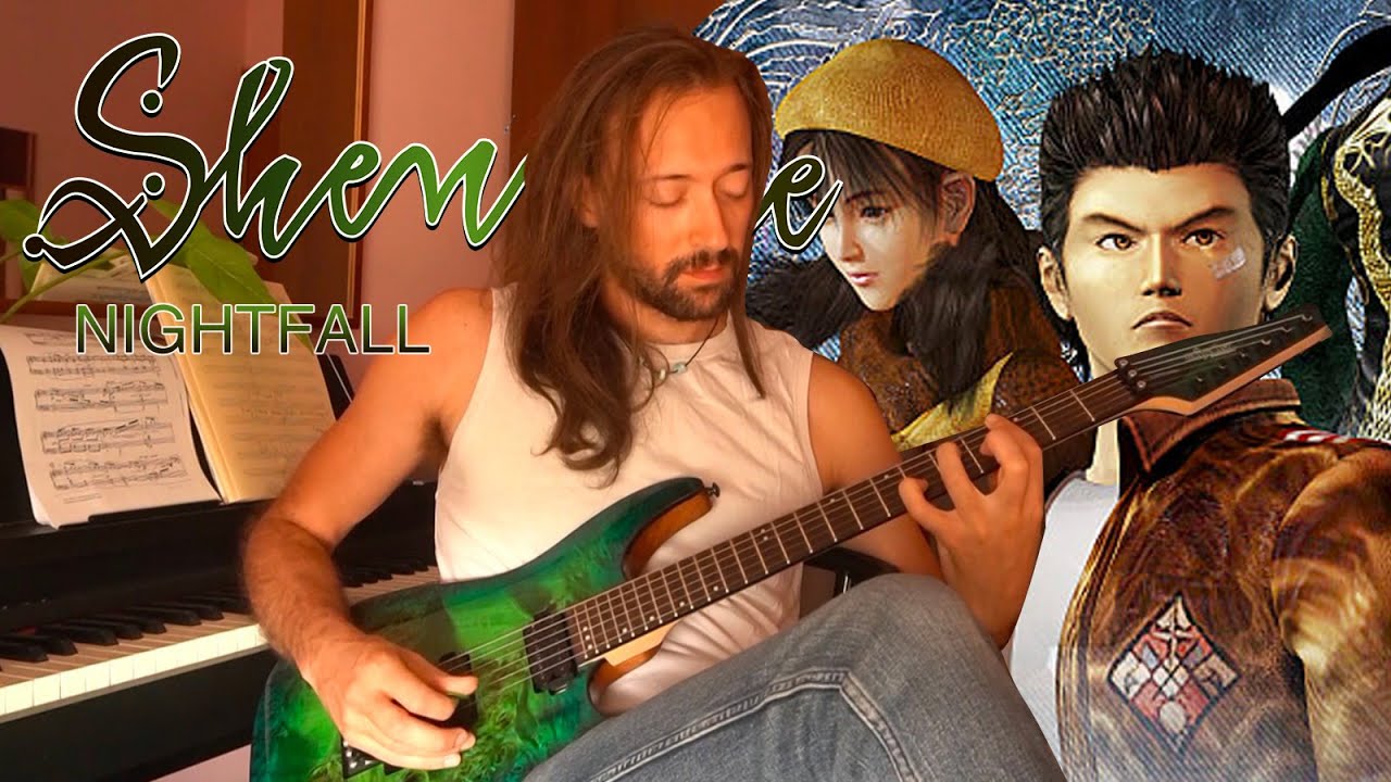 Shenmue - Nightfall (Guitar Cover - with Chords)