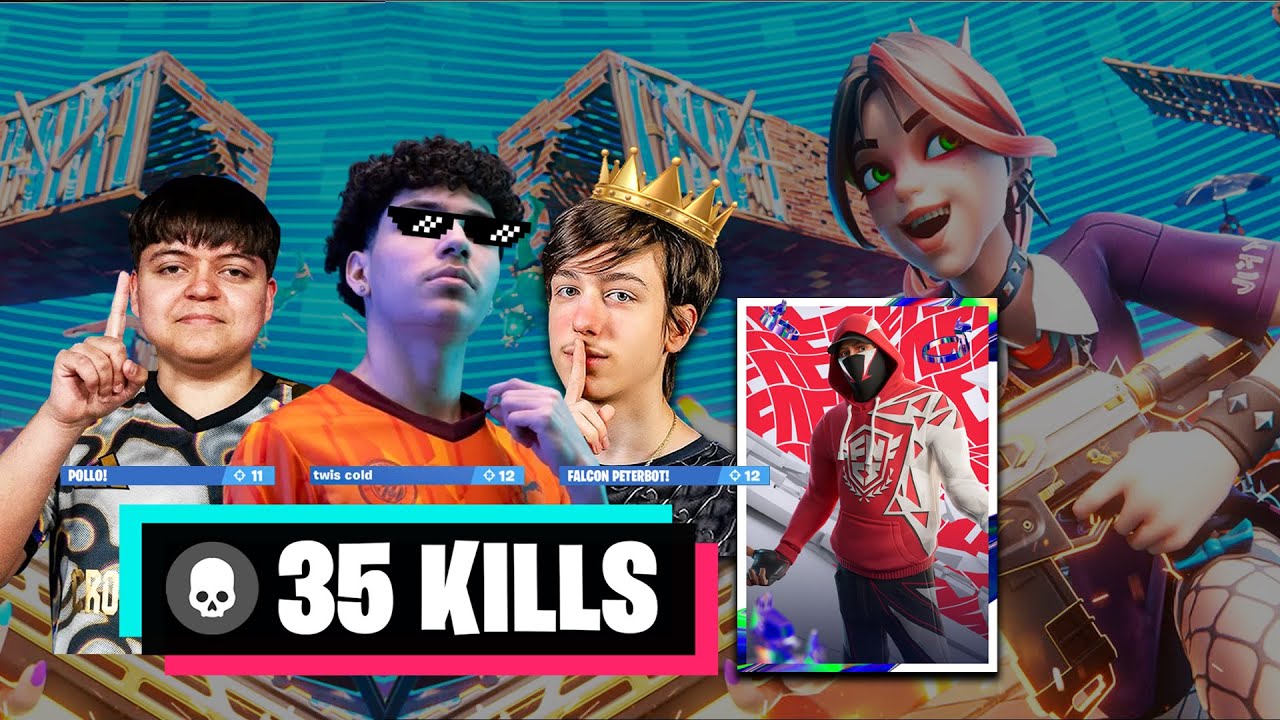 35 kills win - Asi destrozo el TRIO de #peterbot a casi media lobby en ...