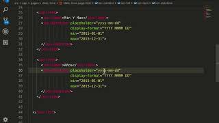 09- ion-datetime: Parte 2 - Personalización