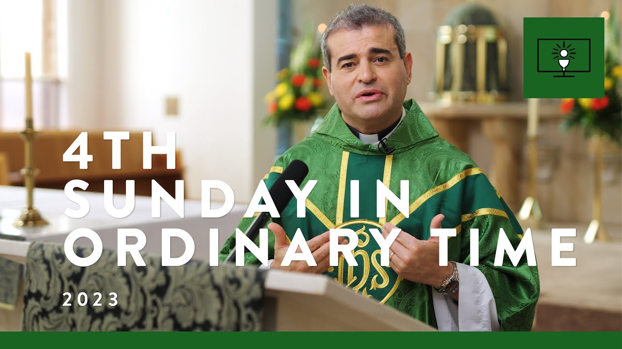 MASS FOR YOU AT HOME with Fr Mark De Battista – 4th Sunday in Ordinary Time [Yr A]