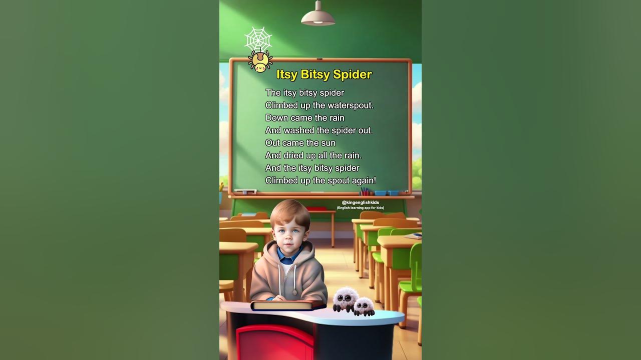 Itsy Bitsy Spider Lyrics