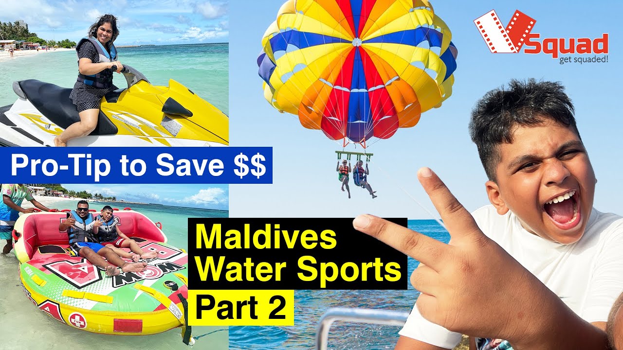 Exploring Maldives Water Sports🏄🏻 with Pro-Tips to Save $$💰 (Maldives Part 2)