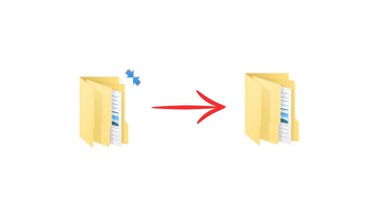 Blaue Pfeile in Windows entfernen | Tunfisch96 - YouTube