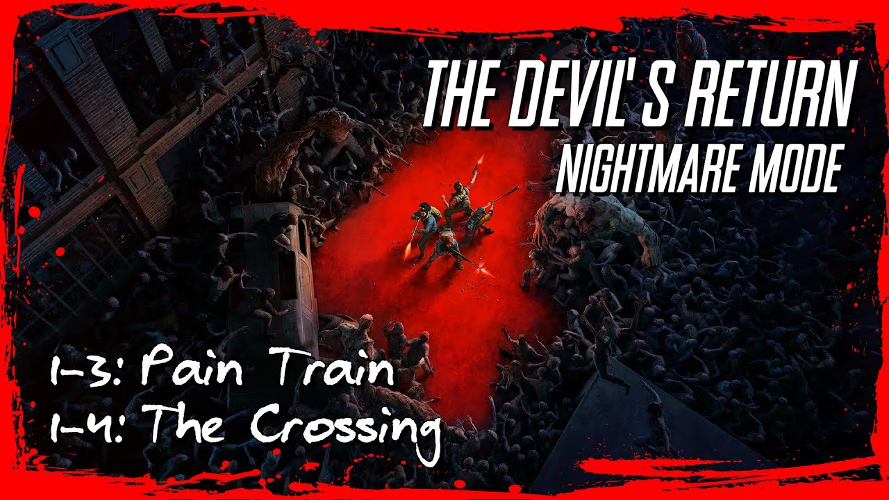 Back 4 Blood Gameplay 1-3 / 1-4 (Nightmare Mode)