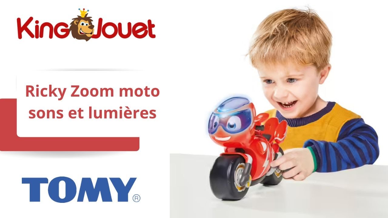 Ricky Zoom moto sons et lumières Tomy : King Jouet, Les autres