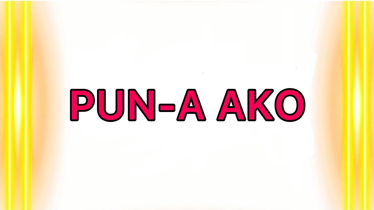 PUN-A AKO with LYRICS | BISAYA CHRISTIAN SONG