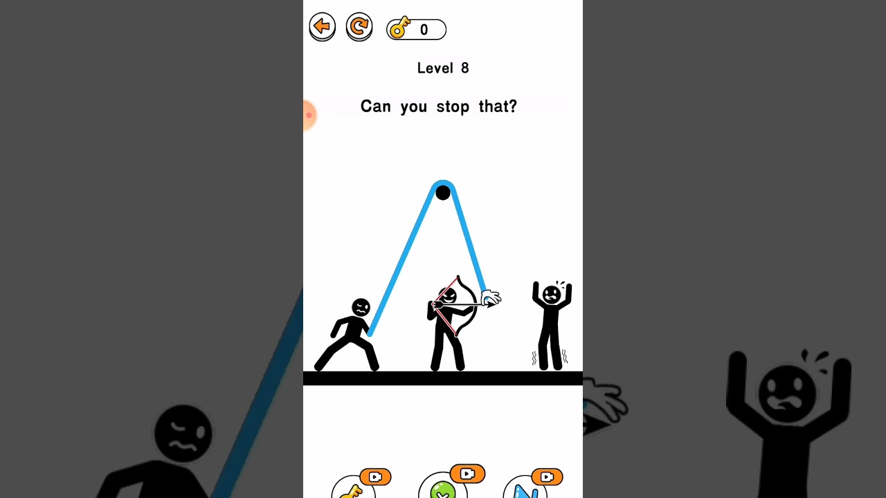 ll Draw 2 Save 3 Stretch Mode Level 8 ll I Stopped The Man For Bully A Man