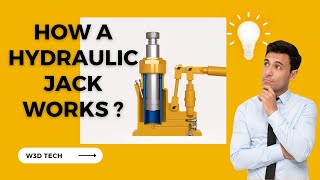 How a hydraulic jack works 