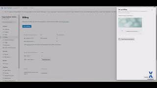 how to set up billing account for azure devops