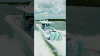 The Breathtaking HCB Yachts 42' Lujo powered by Triple Mercury Marine 600 V12s