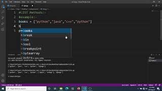 List Methods append() clear() copy() count() in python||Coding With Sarika||.