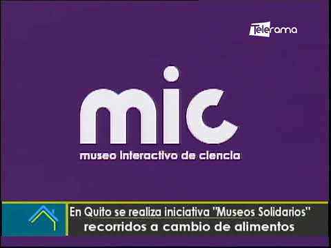En Quito se realiza iniciativa Museos Solidarios recorridos a cambio de alimentos