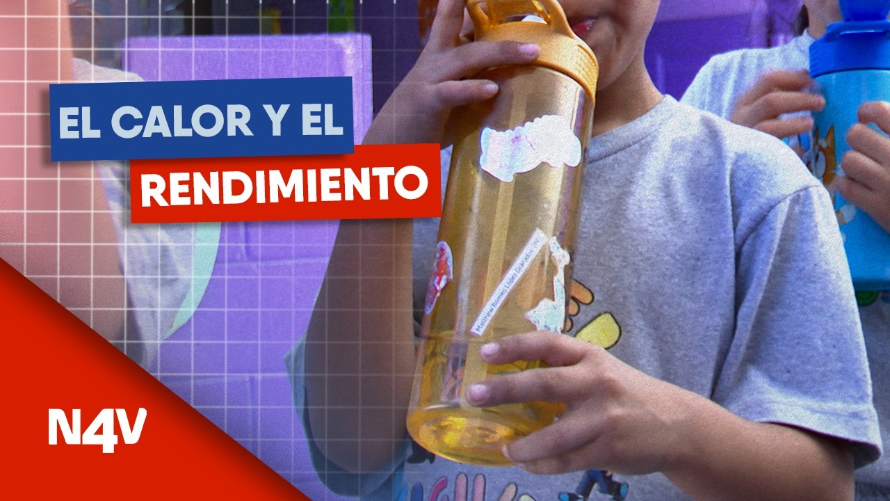 El calor y rendimiento escolar | Noticias 4 Visión | El Salvador