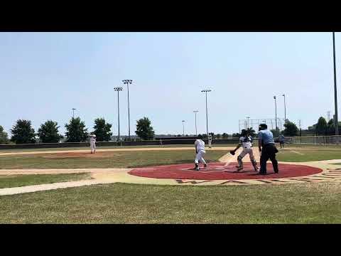 2026 RHP 3rd Baseman Lucas Farabaugh (Ottawa Township HS) 2023 Rhino Baseball At Bat Game Highlights @kanestarproductions