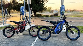 How to charge your Sur Ron at an EV Charging Station.