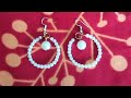 How to make pearls earings at home 🏠 DIY earings ✨ Beaded earrings 💕 Making earings at home