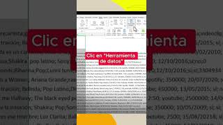 ✅ Separa Texto en Columnas en Excel | #excel #shortsviral #flyxo