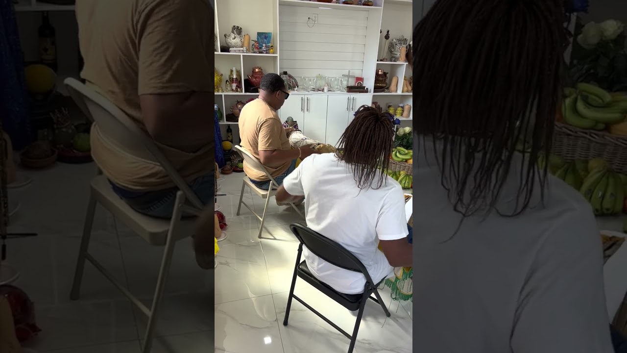 Tambor de fundamento oro seco Jabier el Naroco,Daminis y Vitiquin