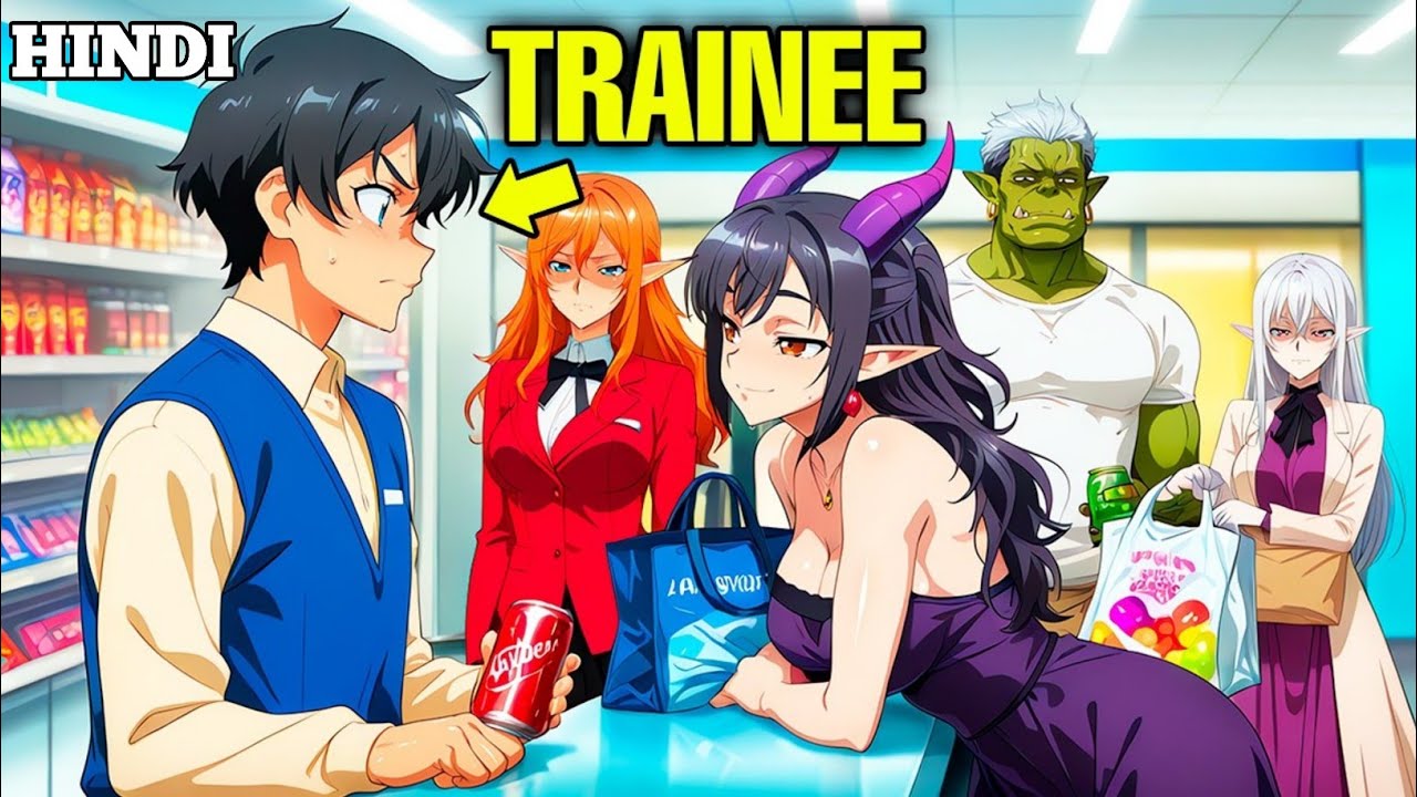 [ 1 - 4 ] Loser Gets a part time Job... But in a Store FULL of Monsters || manhwa in hindi