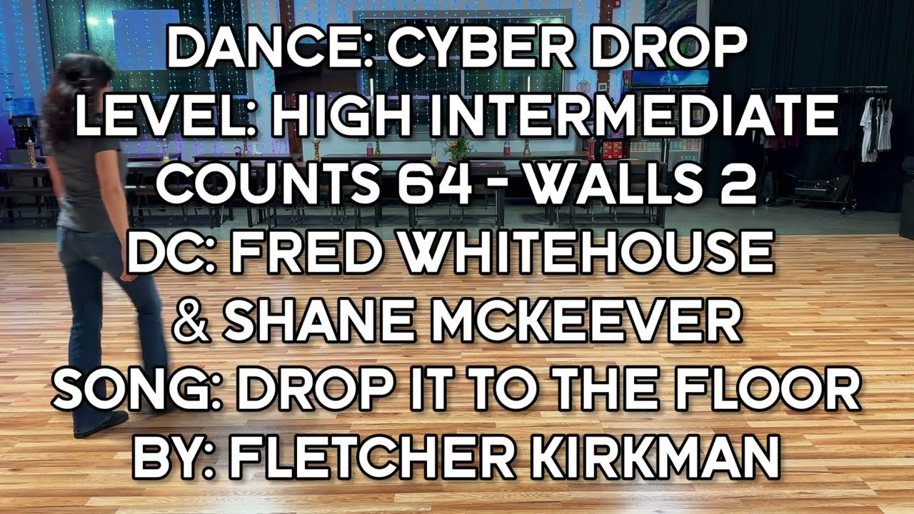 Демонстрация танца Cyber ​​Drop Line Dance | Линейные танцы в Сиэтле