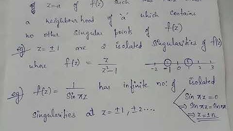 isolated singularity