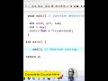 Your First Function in 30 Seconds! 😲 Returns Sum of Two Numbers| How Functions REALLY Return Values
