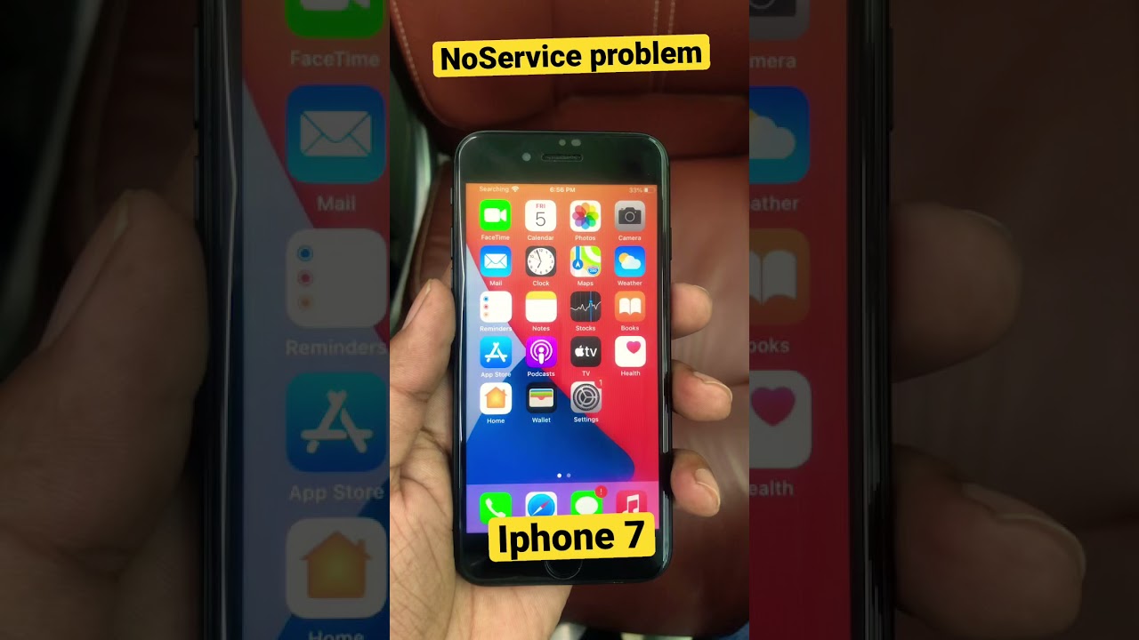 Iphone 7 NoService problem 