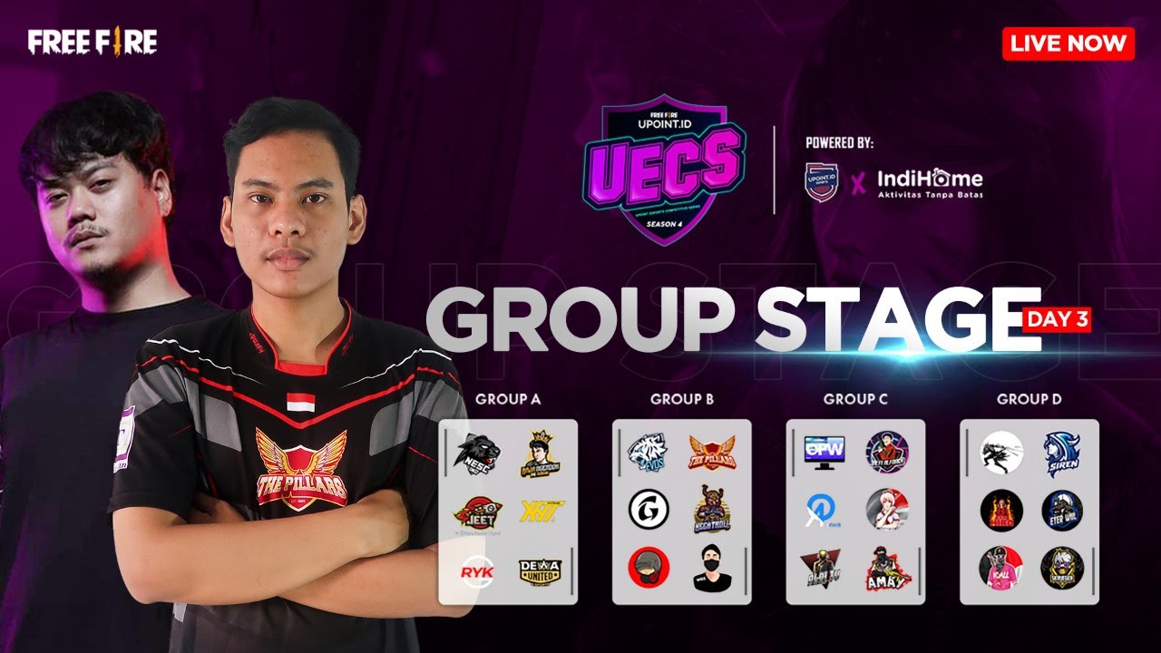 🔴 [LIVE] BATTLE OF CREATORS - UPoint Esports Competitive Series Season #4 | Day 3