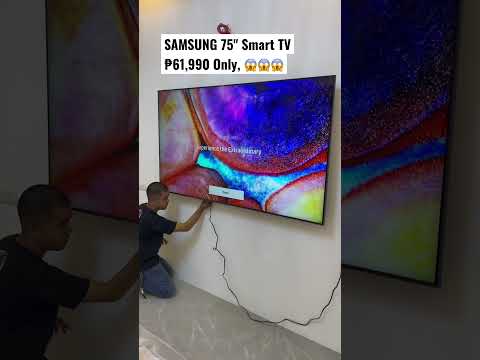 Video: Har Samsung 70 tommers TV?