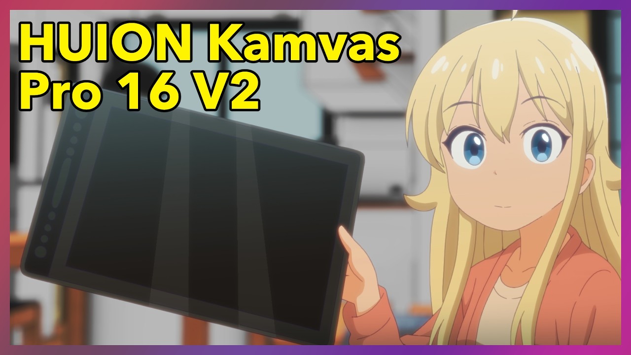 HUION Kamvas Pro 16 V2 Review: I made a mini anime episode with it!