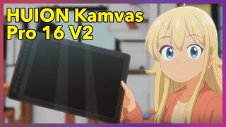 Huion Kamvas Pro 16 V2 Review I Made A Mini Anime Episode With It