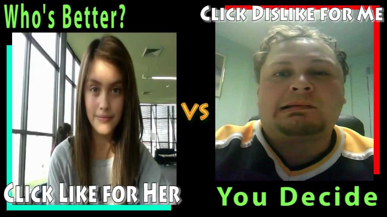 Girl with a funny talent. vs Geek with no talent. [original video