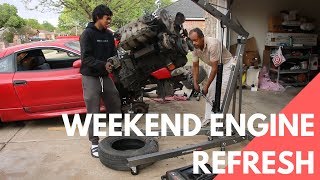 Pulling The Engine to Refresh, First Start and Drive