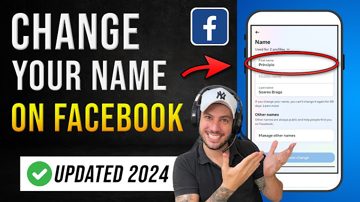 Please review your name on facebook năm 2024