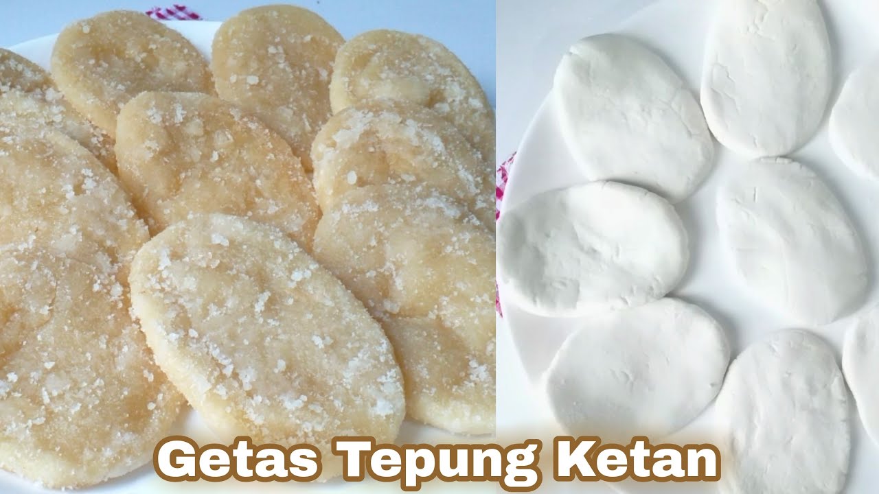 GETAS TEPUNG KETAN EKONOMIS TANPA KELAPA PARUT