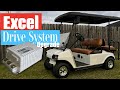 Tired club car ds golf cart gets a 2014 precedent conversion  litime lithium battery 899 48v 60ah