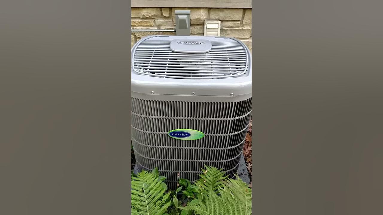 19VS Carrier Infinity Air Conditioner Sound Level YouTube