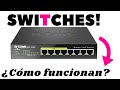 Cómo funcionan los #SWITCHES  en redes LAN