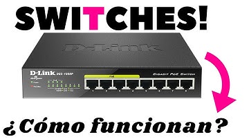 Cómo funcionan los #SWITCHES  en redes LAN