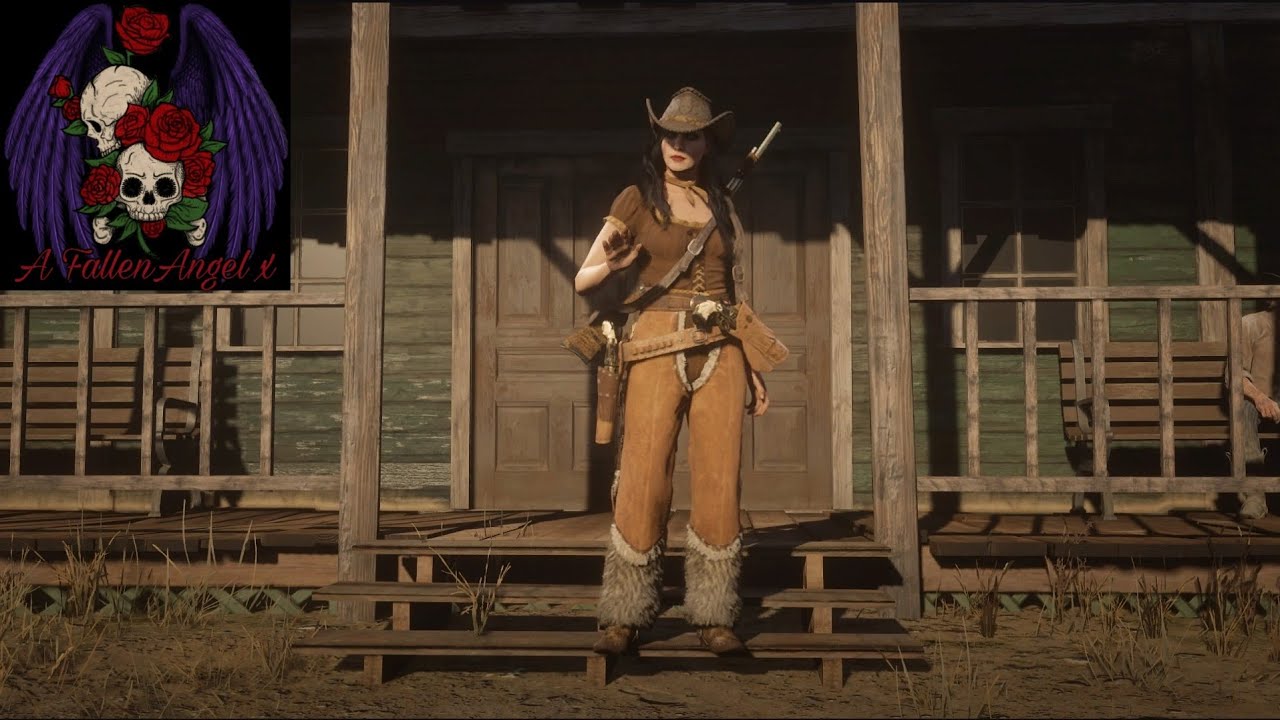 Red Dead Online Female Outfit Idea Lowden Chaps Outfit YouTube