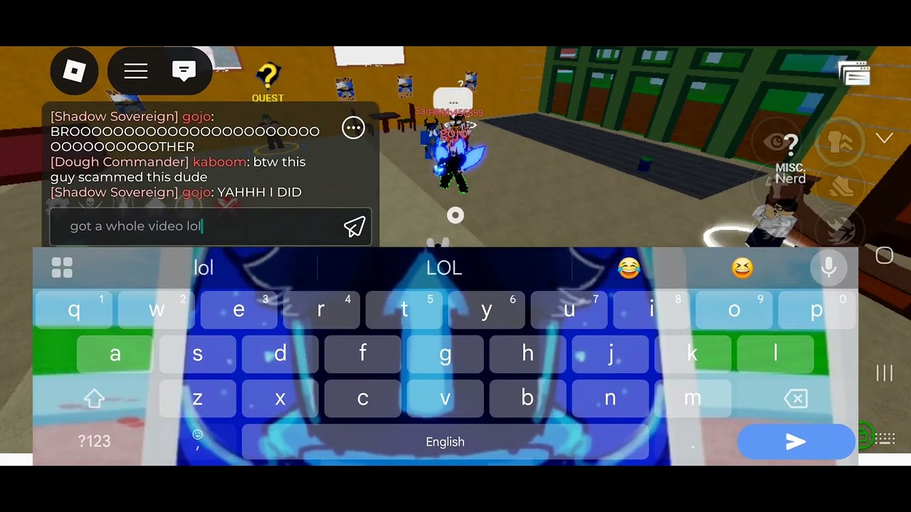 Report this guy he scammed someone user :133robl8