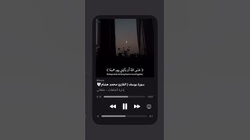 فَصَبْرٌ جَمِيلٌ ll محمد هشام ll سورة يوسف 🌿