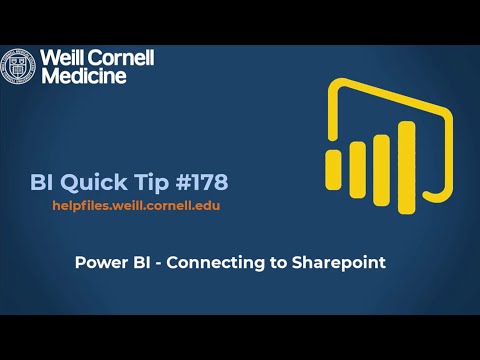 BI Quick Tip #178: How to connect Power BI Desktop to SharePoint